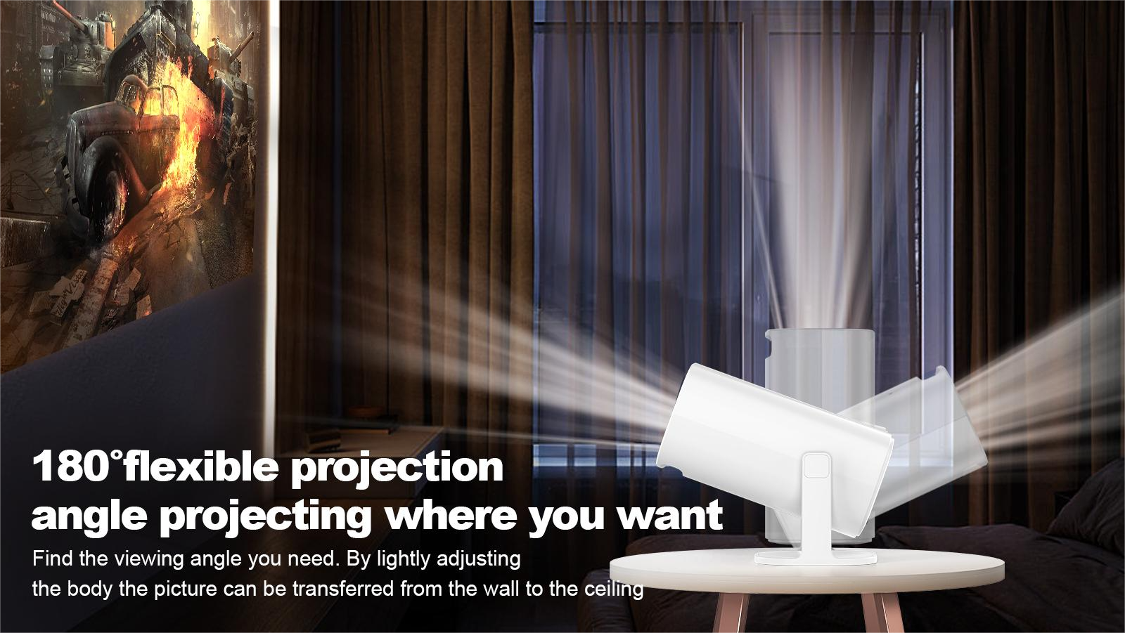 Projecteur IHOMELIFE P30 : élever le divertissement à domicile vers de nouveaux sommets