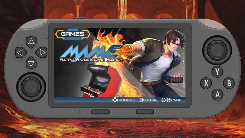 Ihomelifeの新しいMuzze携帯型ゲームコンソール、20,886ゲームと多機能を搭載