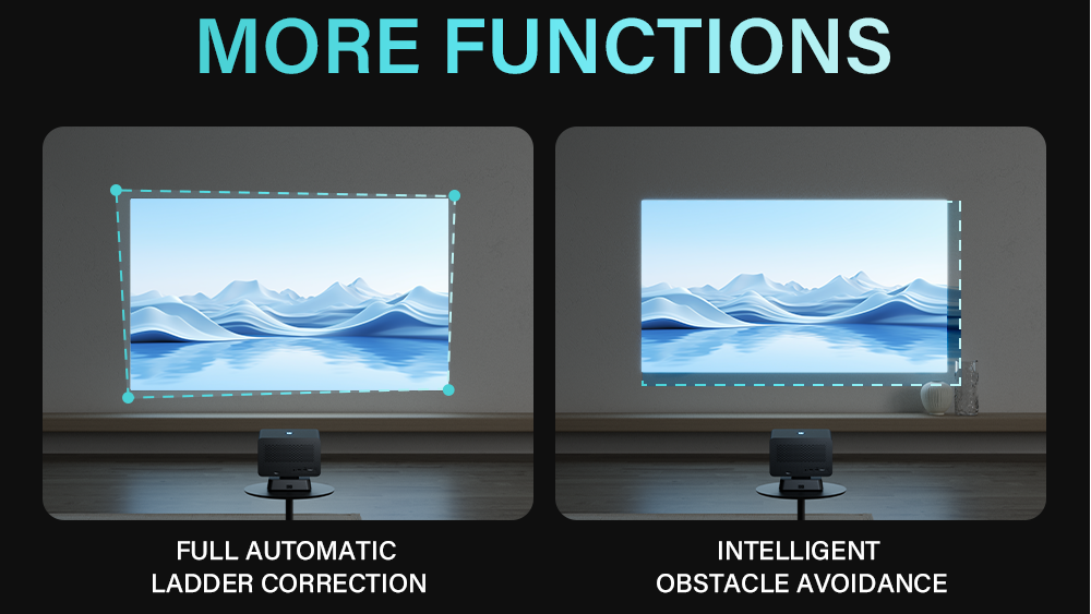 没入感あふれるホームシアター体験のために設計された究極の1080P LCDスマートプロジェクター
