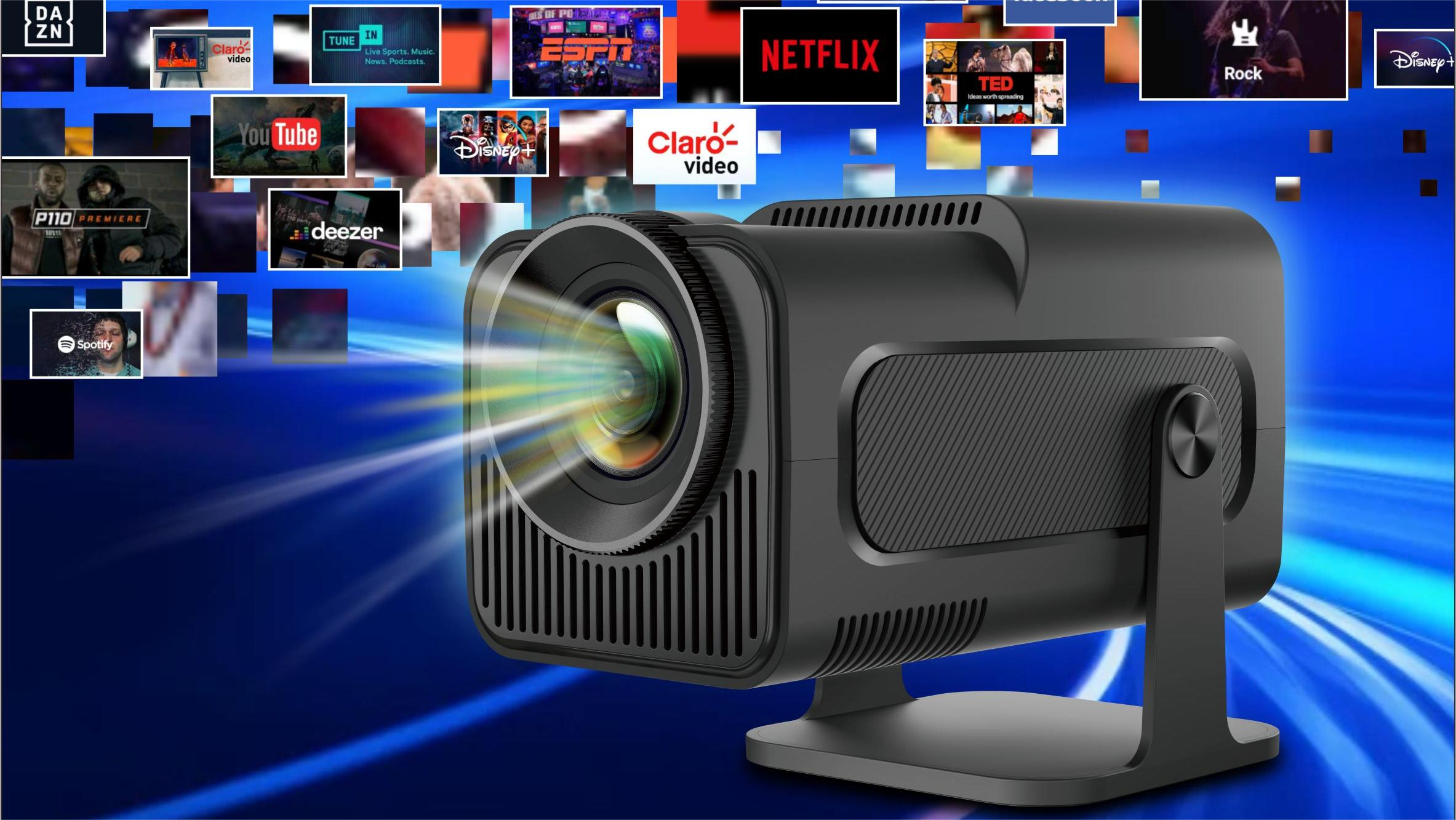 IHOMELIFE HY320: Portable 4K-Ready Android Projector for Home Entertainment