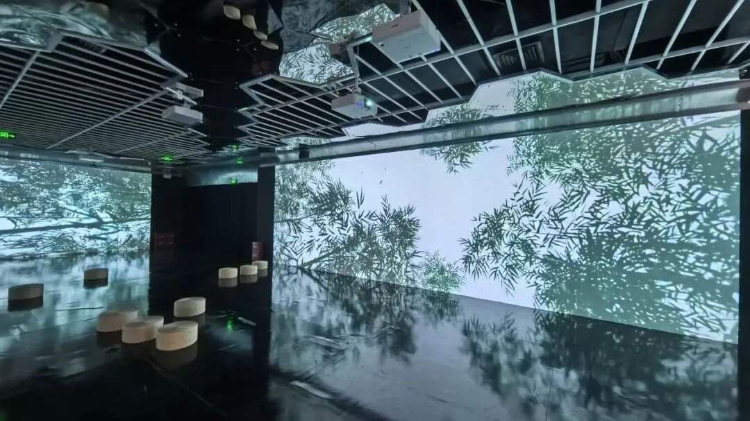 Digital light and shadow create 