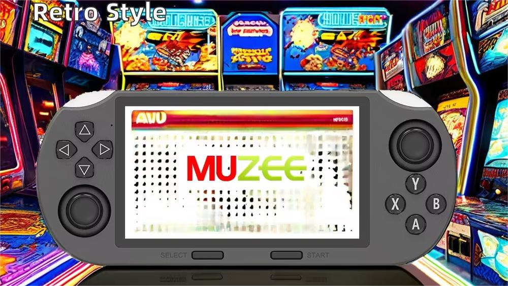 Ihomelife's new Muzze handheld game console offers 20,886 games and more.
