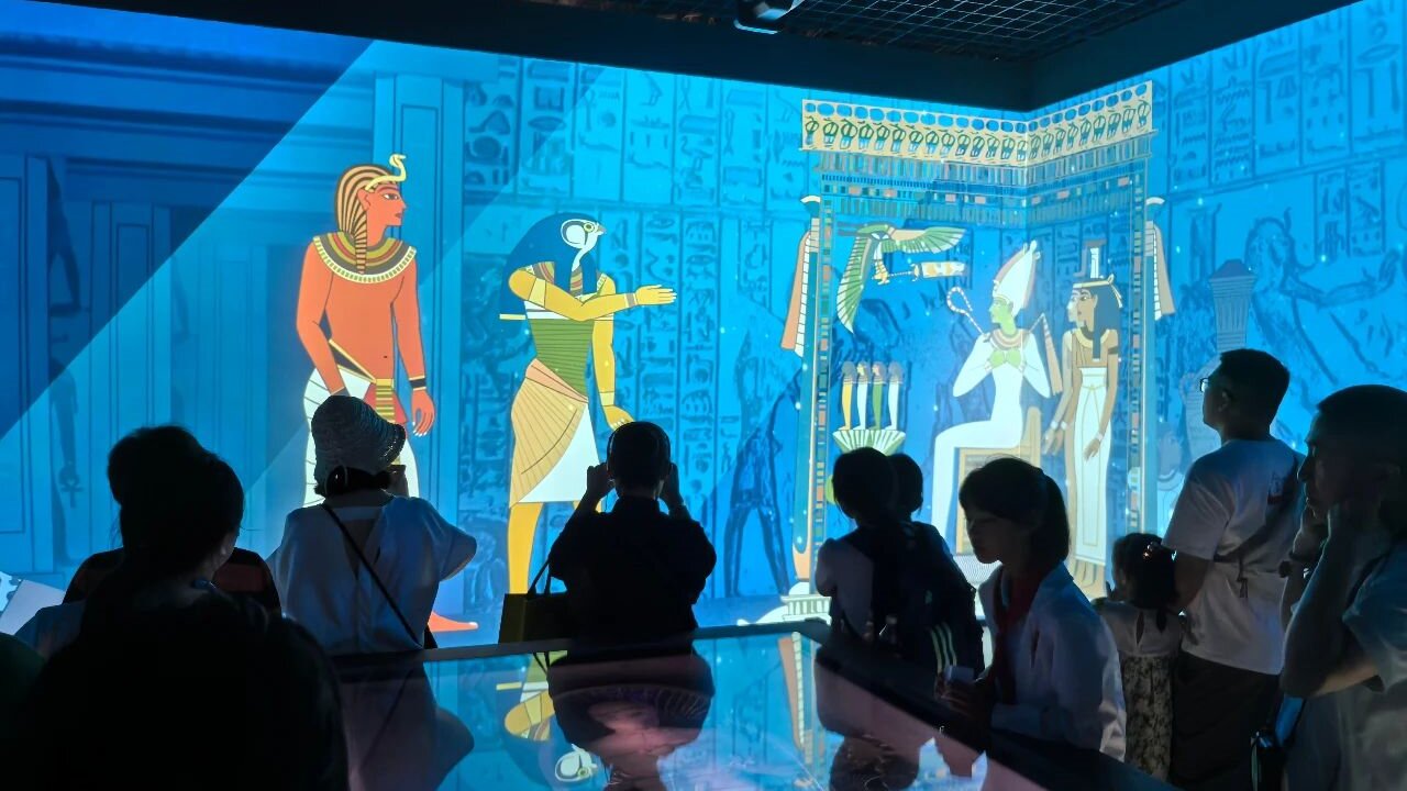 3LCD Projector Supports the Grand Exhibition of Ancient Egyptian Civilization 