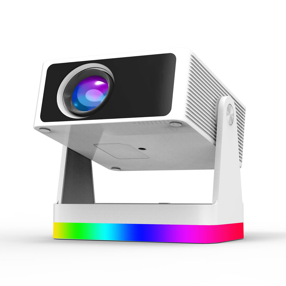 X16 Max Intelligenter Projektor mit Android 13, nativer 720P HD-Auflösung, Autofokus & automatische Trapezkorrektur, tragbarer Projektor für Zuhause und Büro