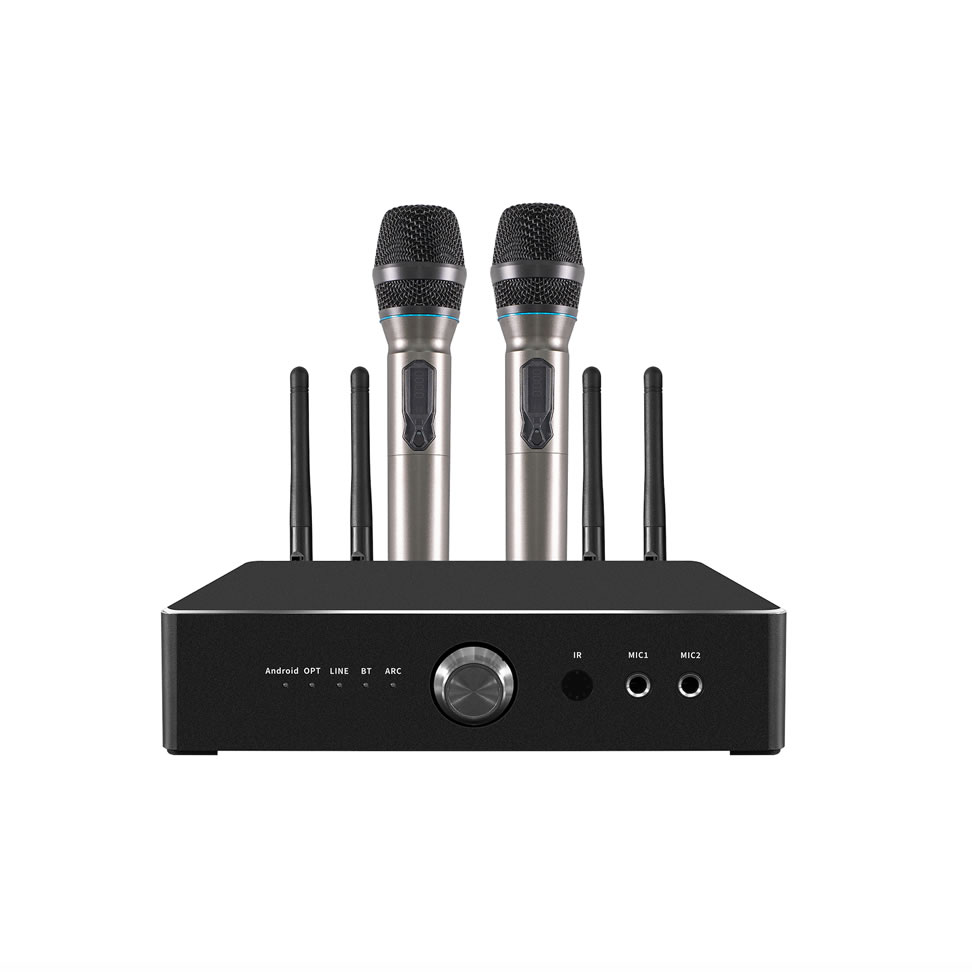 Amplificador de karaoke todo en uno iHomeLife HLQ 600W