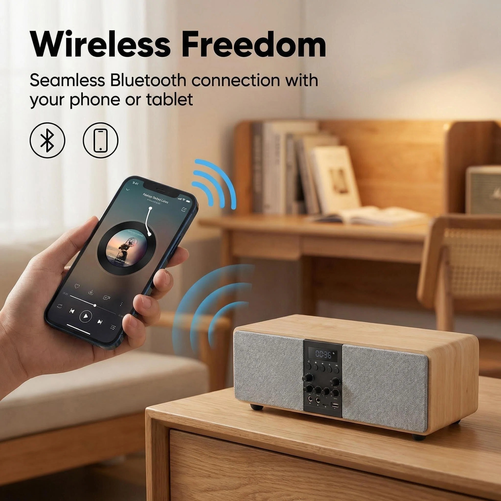 MUZEE M10 All-in-One Home Theater & Karaoke System