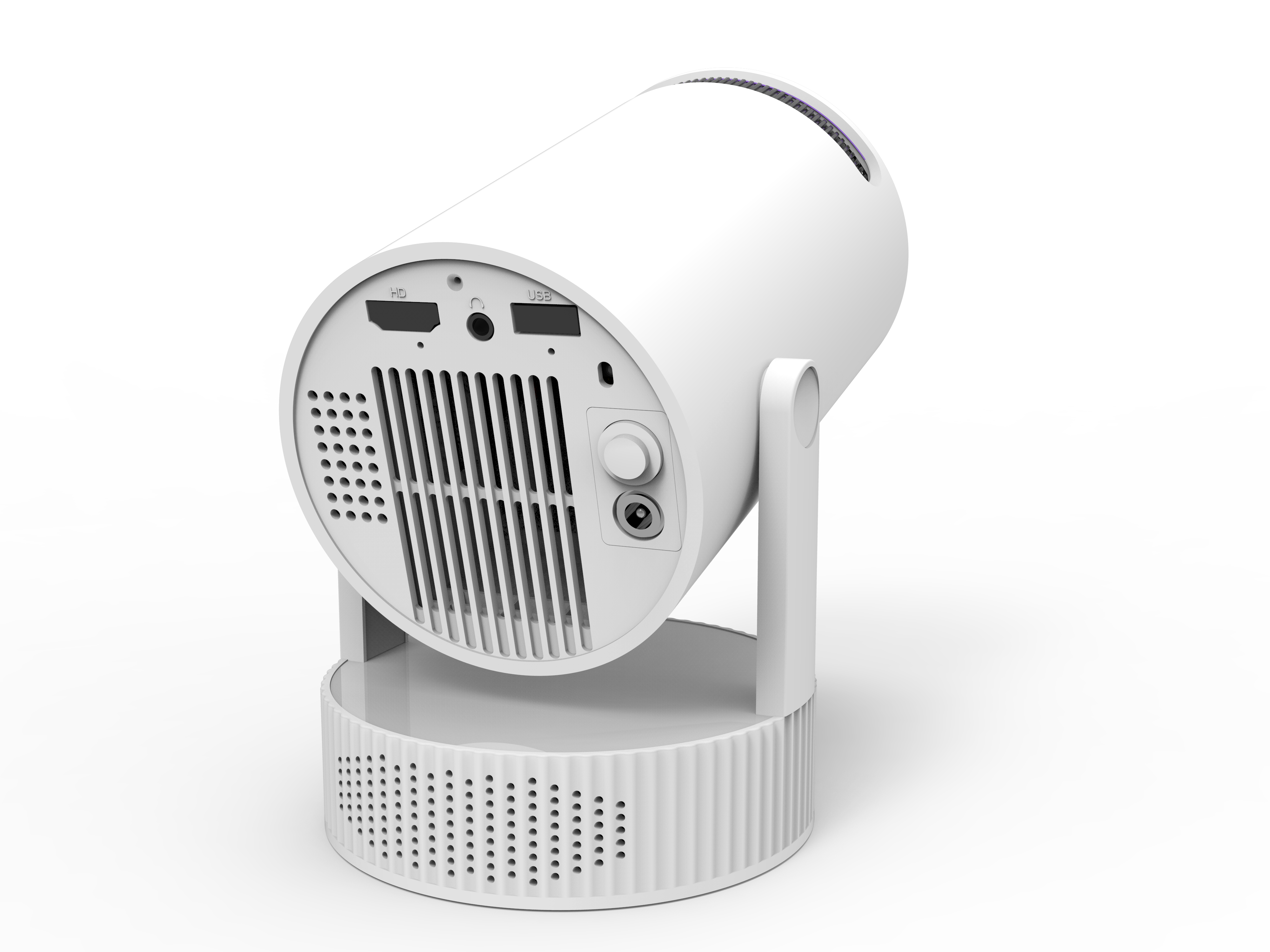 X10-BATTERY Outdoor Portable Projector with Built-in Battery, Android 11 HD Short Throw Smart Projector, Wireless Outdoor Camping Cinema, Silent Large Screen Projector for Home and Office
