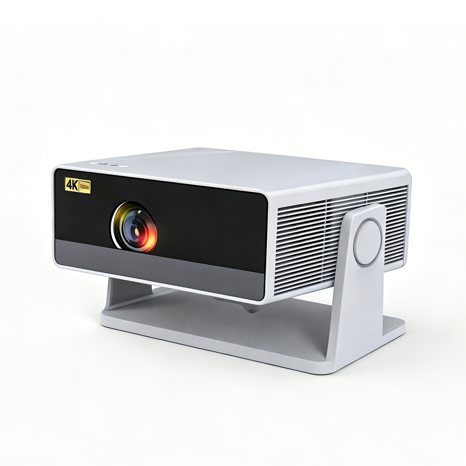 X19-H723 Native 1080P Auto Focus Projector, 4-inch Ultra HD Short Throw Smart Projector, Android 14 WiFi6 Bluetooth 5.4, Ultra Quiet Home Theater Projector for Home Office
