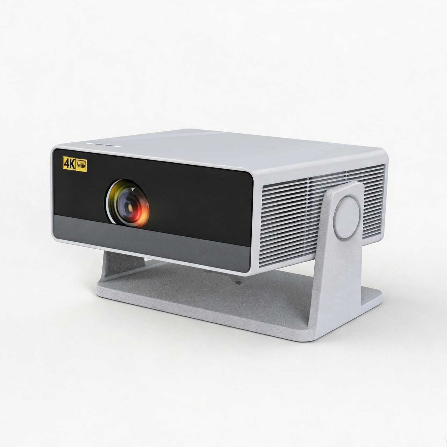 X19-H723 Native 1080P Auto Focus Projector, 4-inch Ultra HD Short Throw Smart Projector, Android 14 WiFi6 Bluetooth 5.4, Ultra Quiet Home Theater Projector for Home Office