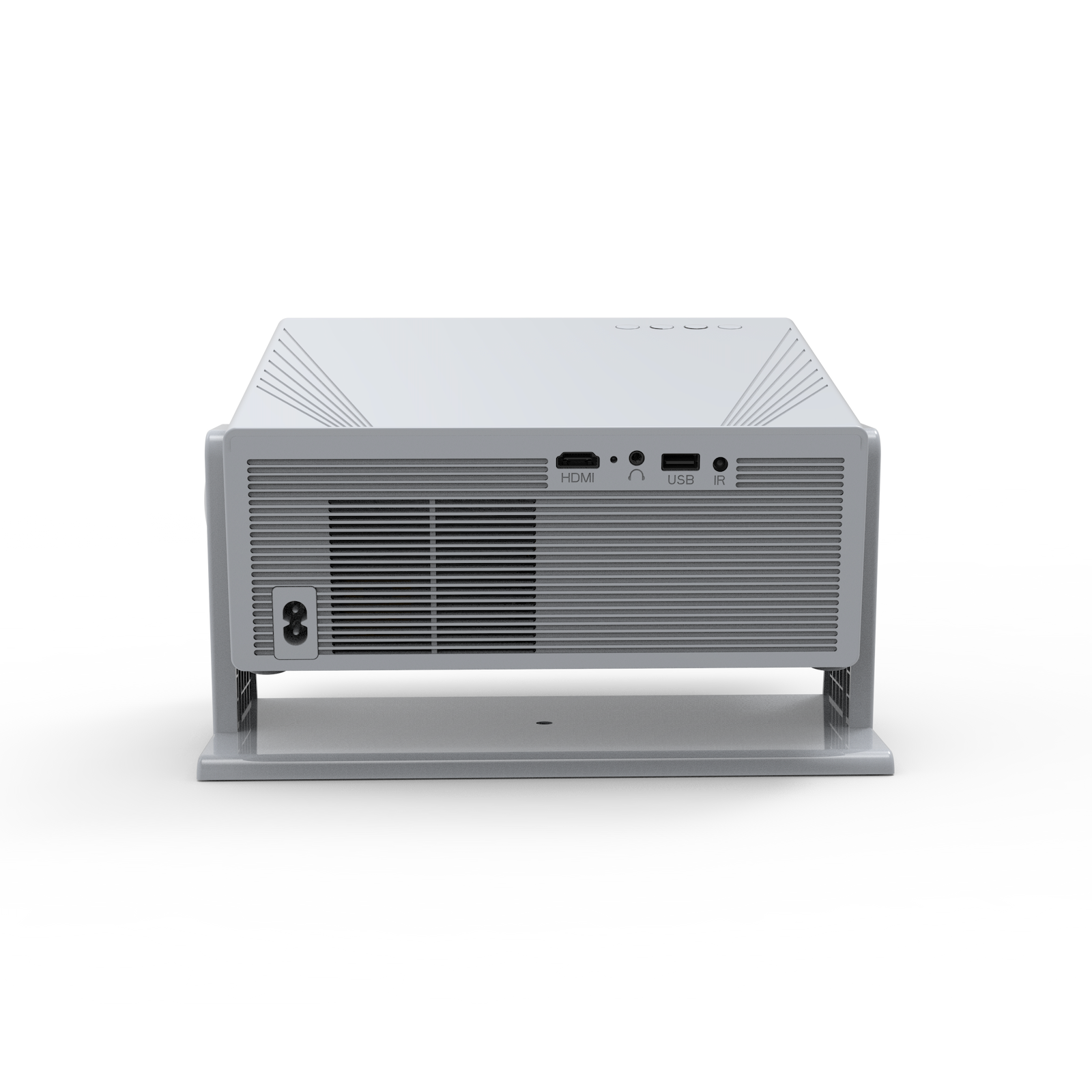 X19-H723 Native 1080P Auto Focus Projector, 4-inch Ultra HD Short Throw Smart Projector, Android 14 WiFi6 Bluetooth 5.4, Ultra Quiet Home Theater Projector for Home Office