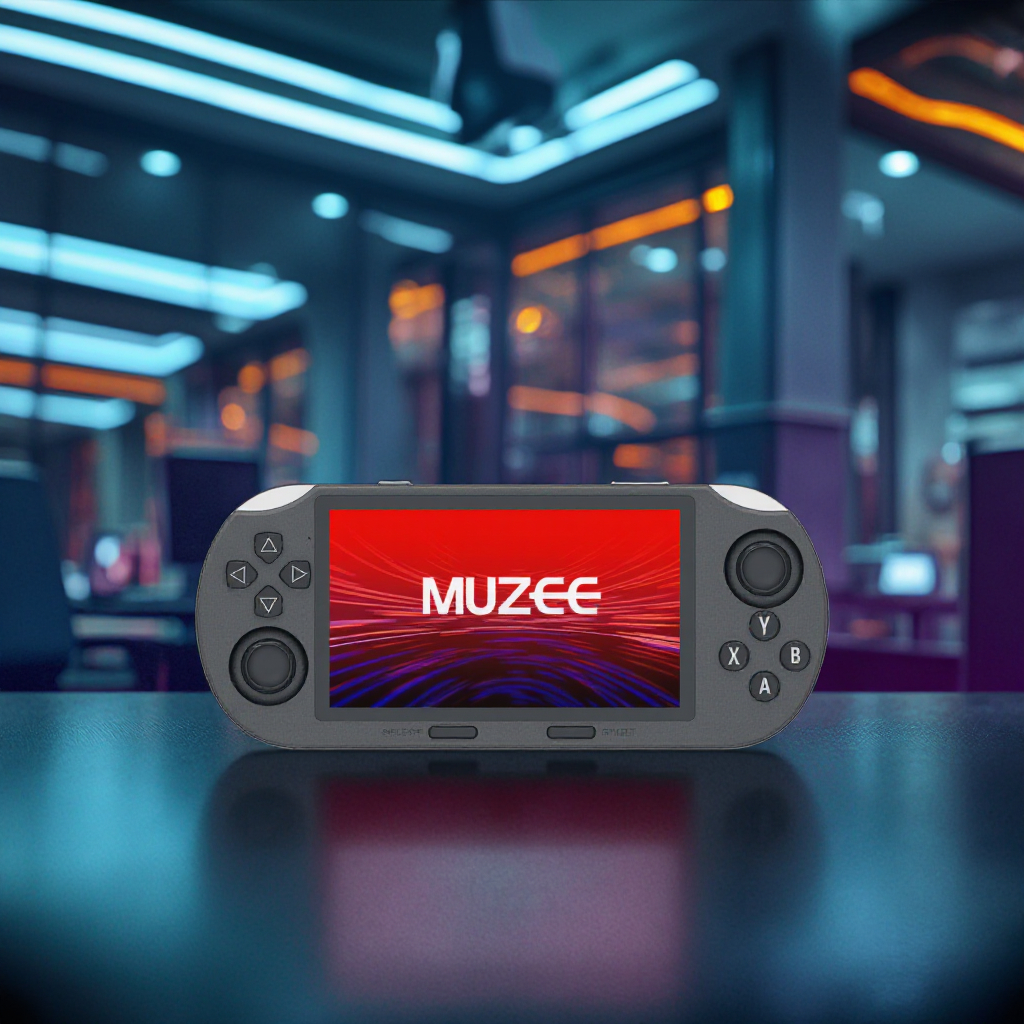 MUZEE-M1 4.5-inch IPS Handheld Game Console Dual-core 64GB Retro Game Player Two-player Portable Multi-function Game Console