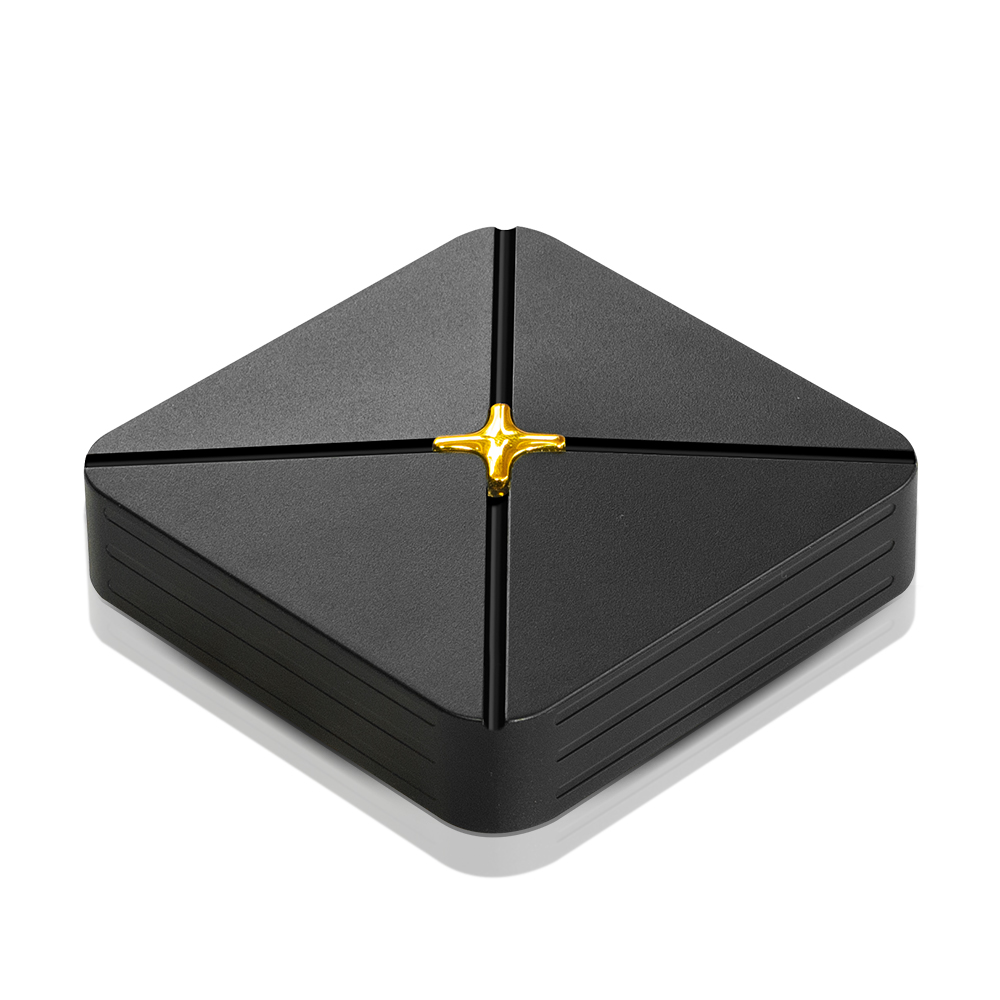 HLQ-PLUS Network TV Box, Amlogic S905X3 Quad-Core 1.8GHz, 2GB DDR4+8GB/32GB/64GB eMMC, Dual-Band WiFi & Bluetooth, 4K@60fps HDR10, Android 9.0-14 Smart Network Media Player