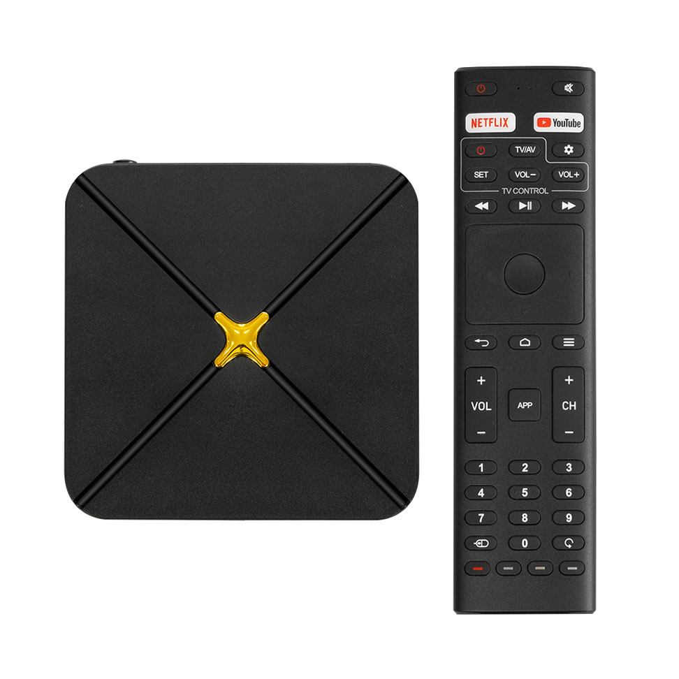 HLQ-Max 4K HDR Smart TV Box | Quad-Core High-Speed Network Media Player